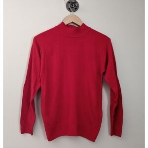 Tina of Scotland 100% Cashmere Red Sweater